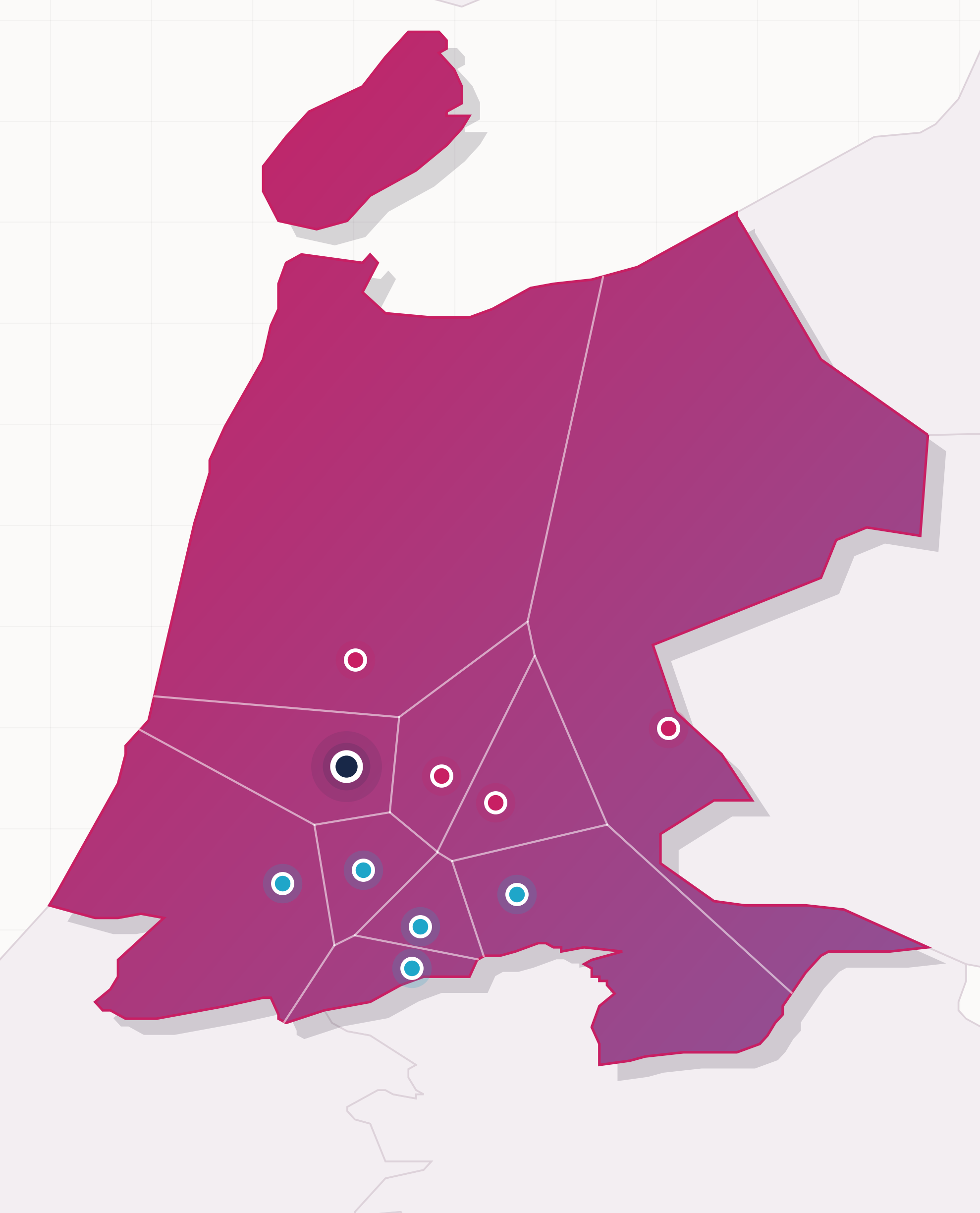 Werkgebied Exact Wijkzorg: Noord-Holland met kernregio Zaanstreek-Waterland en Amsterdam e.o.